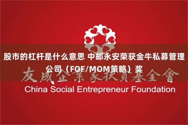 股市的杠杆是什么意思 中邮永安荣获金牛私募管理公司（FOF/MOM策略）奖